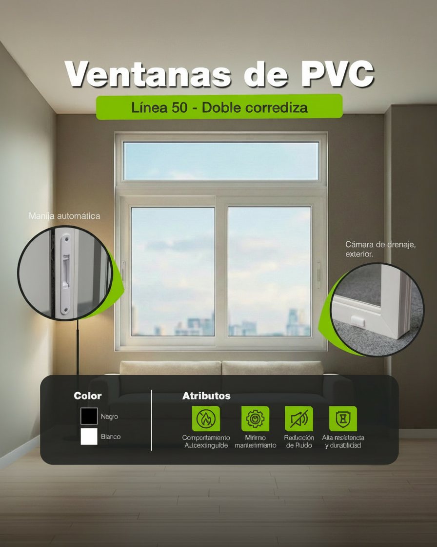 Ventanas de PVC NEFUSAC