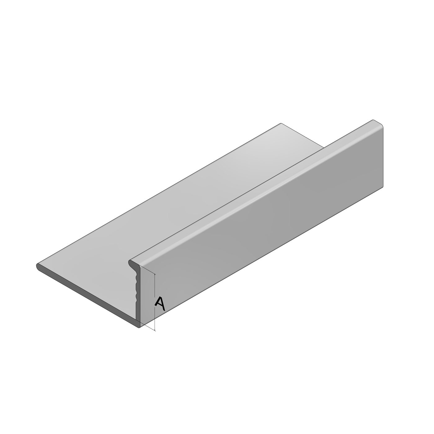 Perfil de aluminio L — imagen 3