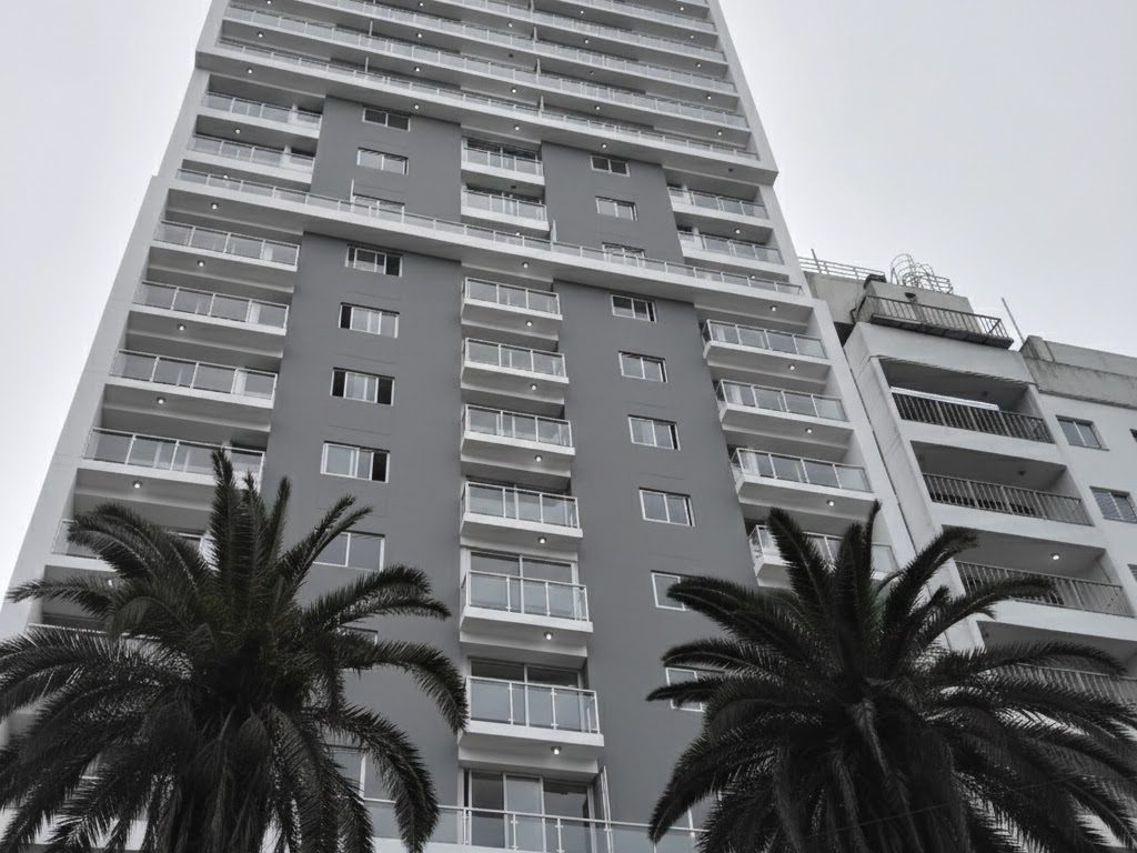 Ventanas de PVC en edificio multifamiliar